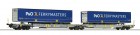 76420 Roco Articulated intermodal car of AAE